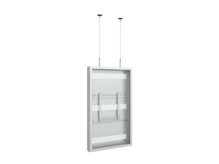 Multibrackets M Pro Series Enclosure 65" High Brightness Wire Medium White Signage Display Enclosures Multibrackets