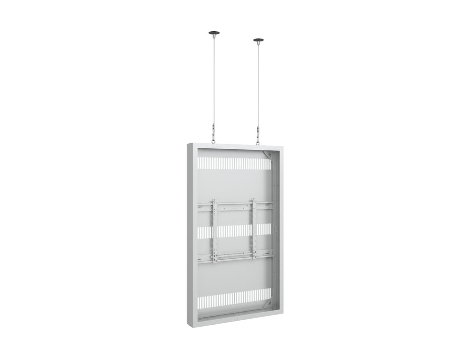 Multibrackets M Pro Series Enclosure 65" High Brightness Wire Medium White Signage Display Enclosures Multibrackets