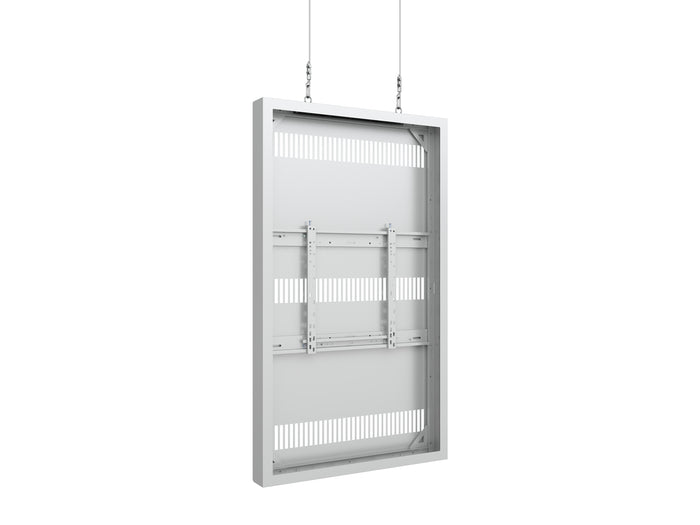 Multibrackets M Pro Series Enclosure 65" High Brightness Wire Medium White Signage Display Enclosures Multibrackets