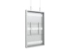 Multibrackets M Pro Series Enclosure 65" High Brightness Wire Medium White Signage Display Enclosures Multibrackets