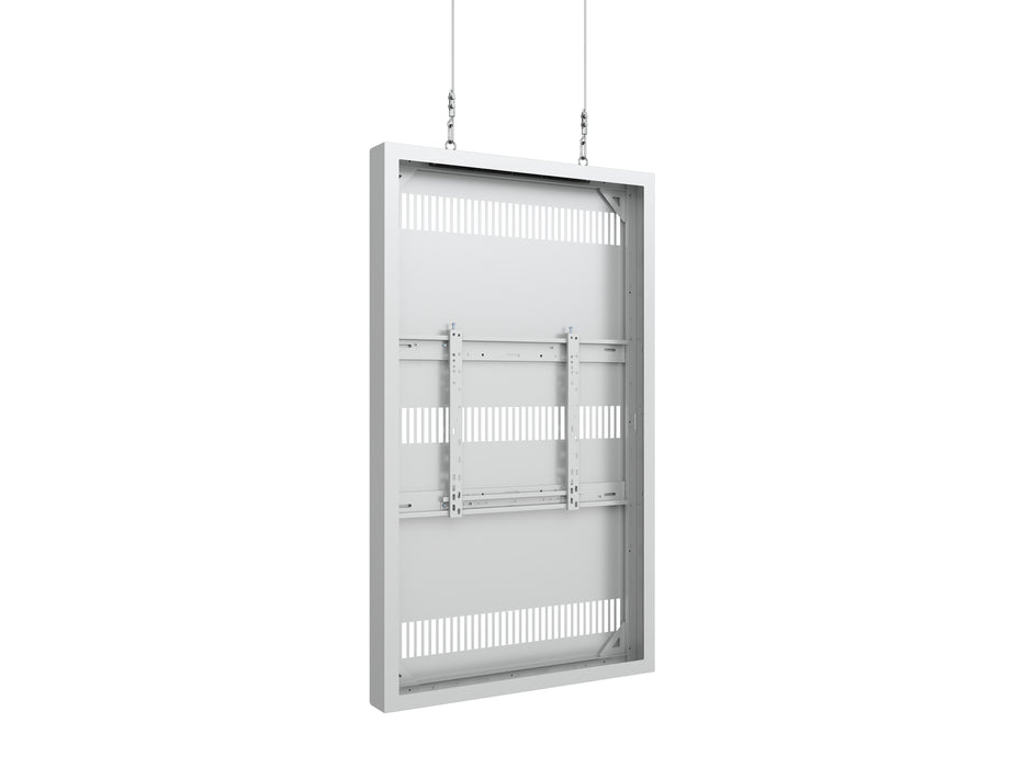 Multibrackets M Pro Series Enclosure 65" High Brightness Wire Medium White Signage Display Enclosures Multibrackets
