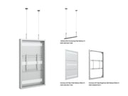 Multibrackets M Pro Series Enclosure 65" High Brightness Wire Medium White Signage Display Enclosures Multibrackets