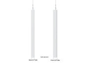 Multibrackets M Pro Series Enclosure 65" High Brightness Wire Medium White Signage Display Enclosures Multibrackets