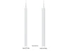 Multibrackets M Pro Series Enclosure 65" High Brightness Wire Medium White Signage Display Enclosures Multibrackets