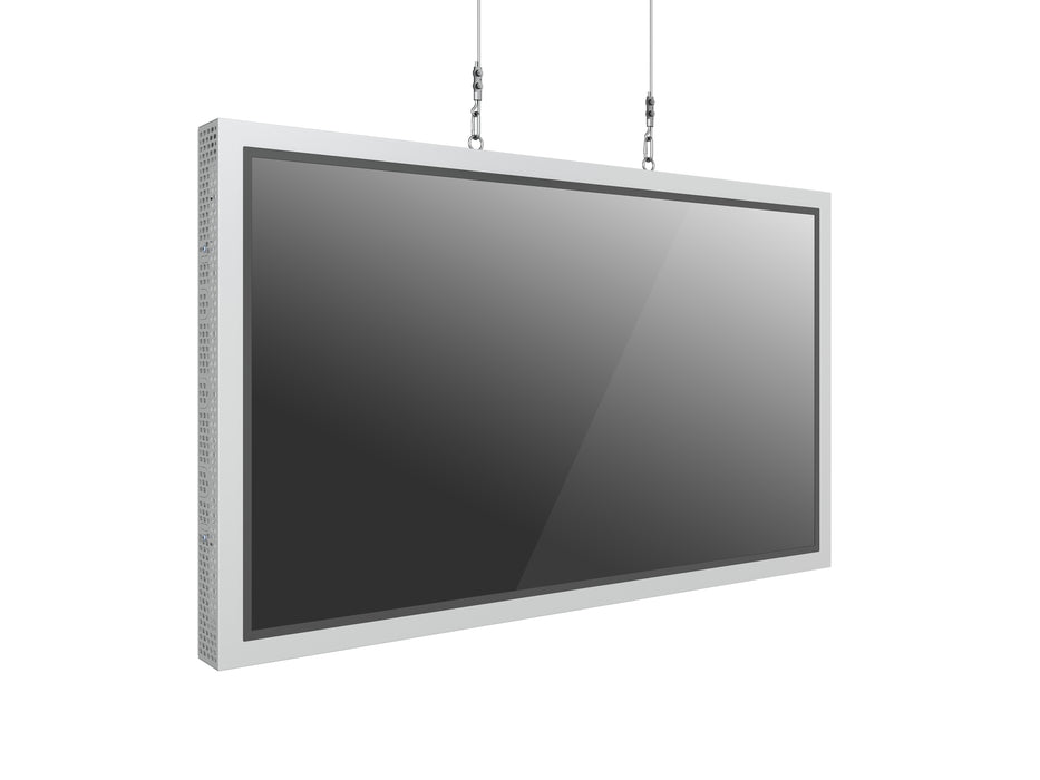 Multibrackets M Pro Series Enclosure 65" High Brightness Wire Medium White Signage Display Enclosures Multibrackets