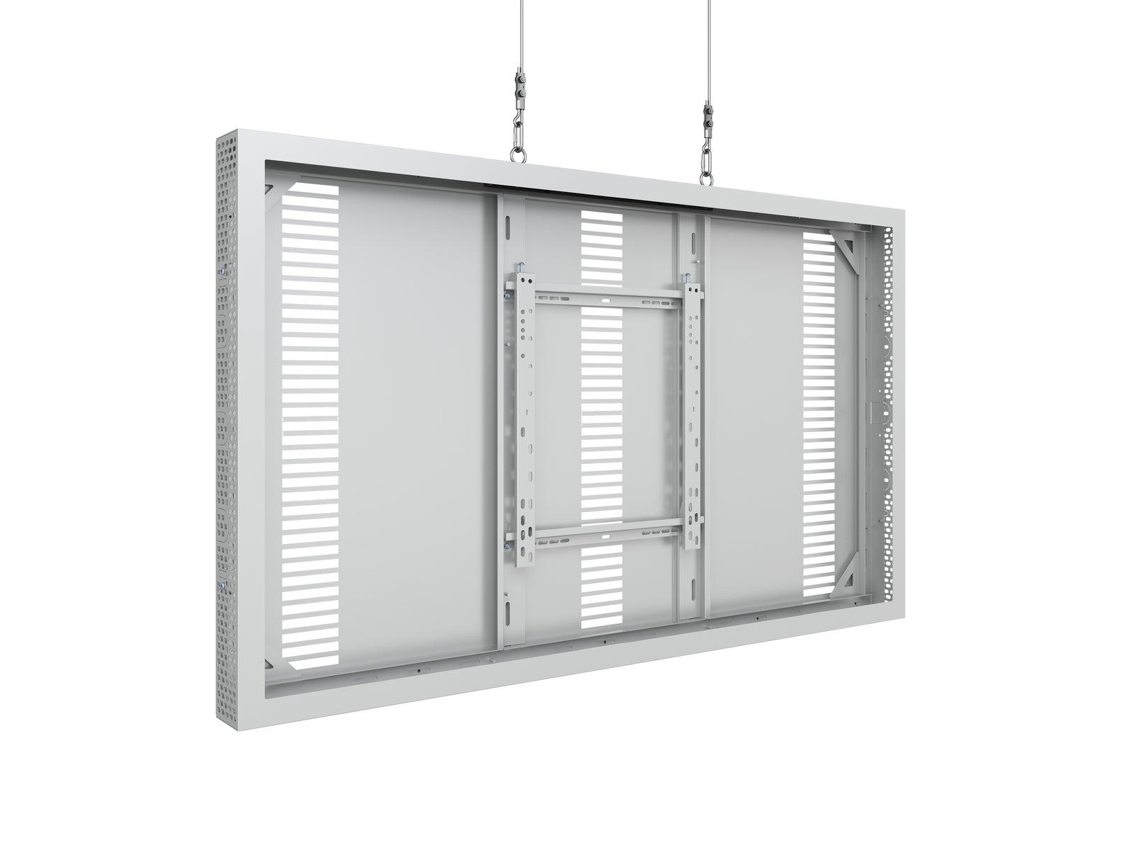 Multibrackets M Pro Series Enclosure 65" High Brightness Wire Medium White Signage Display Enclosures Multibrackets