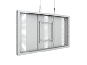 Multibrackets M Pro Series Enclosure 65" High Brightness Wire Medium White Signage Display Enclosures Multibrackets