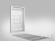 Multibrackets M Pro Series Enclosure 65" High Brightness Wire Medium White Signage Display Enclosures Multibrackets