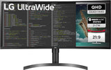 LG 35" UltraWide™ QHD HDR VA Curved Monitor | 35WN75CP-B