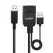 Lindy 35m Hybrid USB 3.2 Gen 2 Type A Cable | 43357 Lindy Interface Hubs Lindy