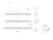 Multibrackets MBC3X3U2 Display Ceiling Mount Pro Ceiling Mount Bracket Multibrackets