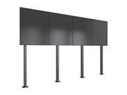 Multibrackets MBFM4x2U M Pro Series 32" - 65" Floorstands Column Floor Stand Multibrackets