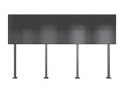 Multibrackets MBFM4x2U M Pro Series 32" - 65" Floorstands Column Floor Stand Multibrackets