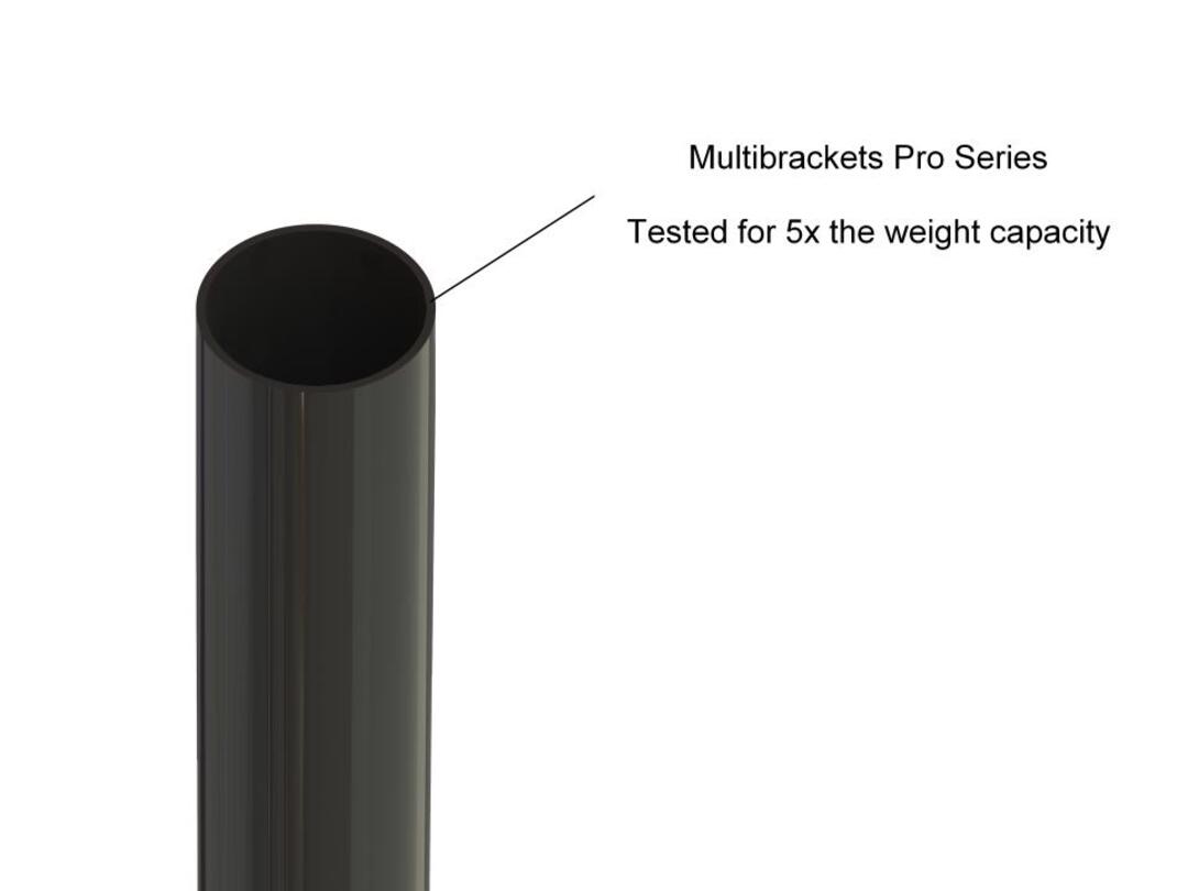 Multibrackets 40" - 65" Up to 3m Floor to Ceiling Mount Pro Floor to Ceiling Display Mount Multibrackets