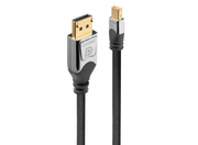 Lindy 1m CROMO Mini DisplayPort to DisplayPort Cable | 36311 DisplayPort Cable Lindy