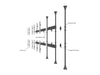 Multibrackets MBFC2U M Floor to Ceiling Mount Pro - Up to 40"-65" Screen