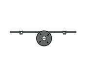 Multibrackets MBFC3U M Floor to Ceiling Mount Pro - Up to 40"-65" Screen Floor to Ceiling Display Mount Multibrackets