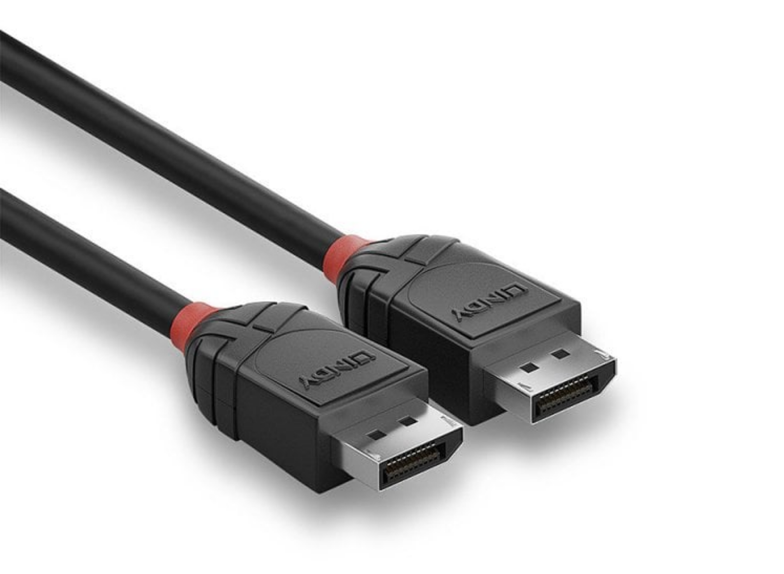 Lindy 0.5m DisplayPort 2.1 54G Cable, Black Line | 36515 HDMI Cable Lindy
