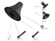 Multibrackets M Pro Series Floor To Ceiling Plate Black Mounting Accessory Multibrackets
