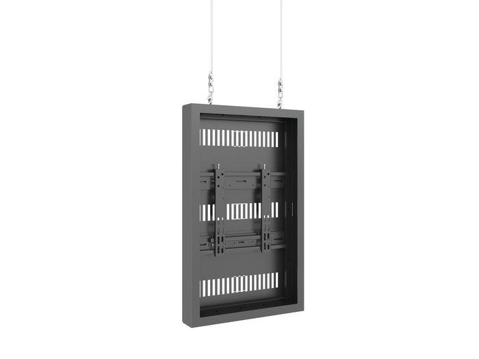Multibrackets M Pro Series Enclosure 32" Wire Small Black Signage Display Enclosures Multibrackets