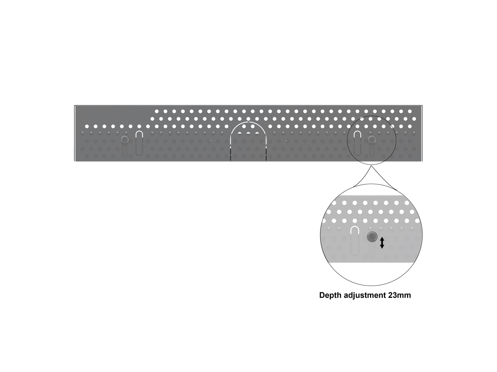 Multibrackets M Pro Series Enclosure 32" Wire Small Black Signage Display Enclosures Multibrackets