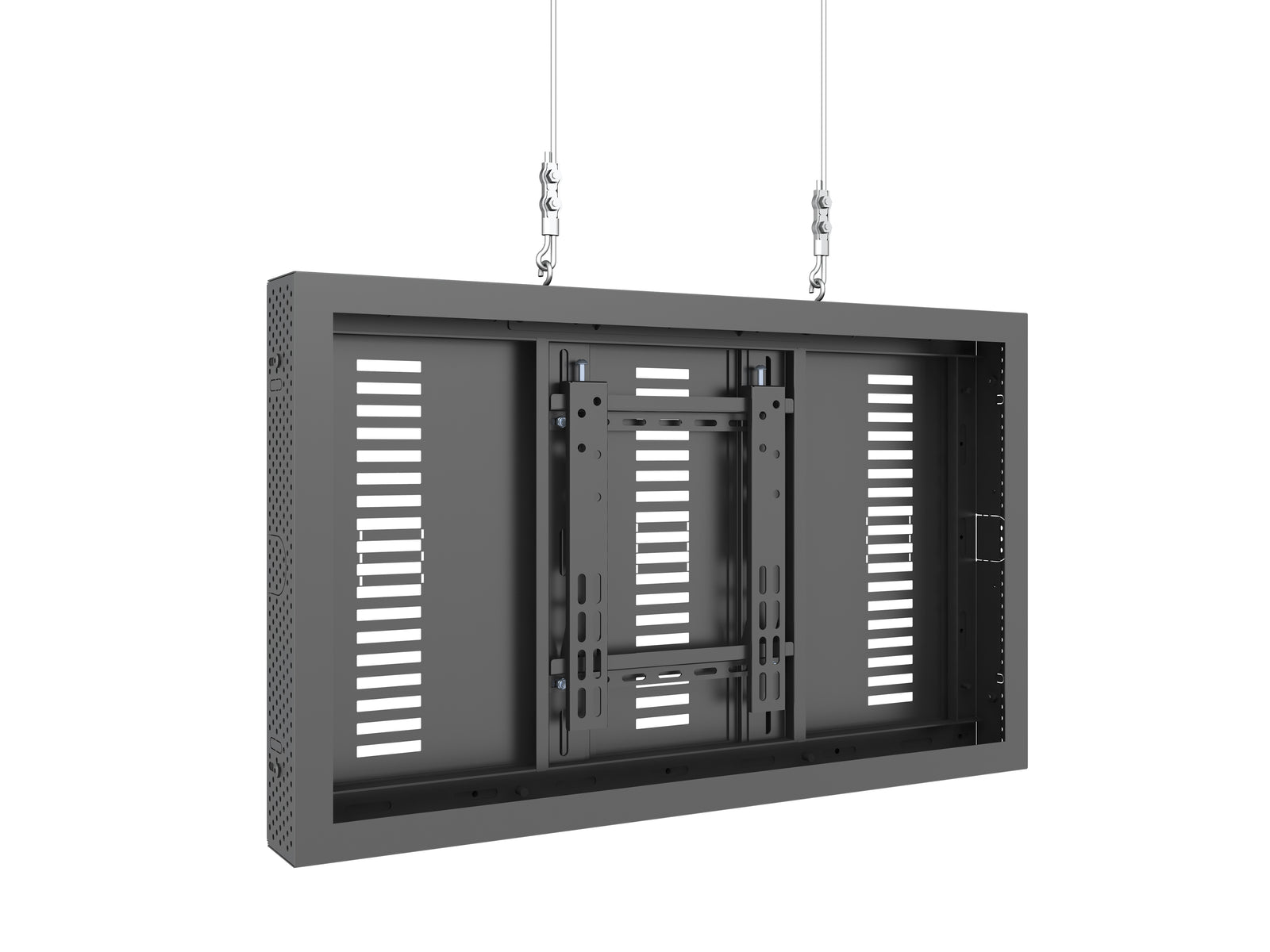 Multibrackets M Pro Series Enclosure 32" Wire Small Black Signage Display Enclosures Multibrackets