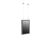 Multibrackets M Pro Series Enclosure 32" Wire Small Black Signage Display Enclosures Multibrackets