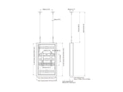 Multibrackets M Pro Series Enclosure 32" Wire Small Black Signage Display Enclosures Multibrackets