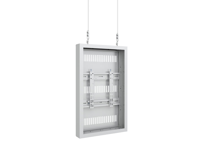 Multibrackets M Pro Series Enclosure 32" Wire Small White Signage Display Enclosures Multibrackets