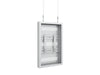 Multibrackets M Pro Series Enclosure 32" Wire Small White Signage Display Enclosures Multibrackets