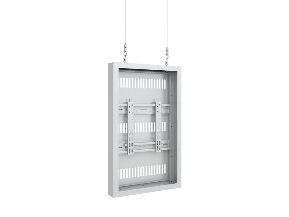Multibrackets M Pro Series Enclosure 32" Wire Small White Signage Display Enclosures Multibrackets
