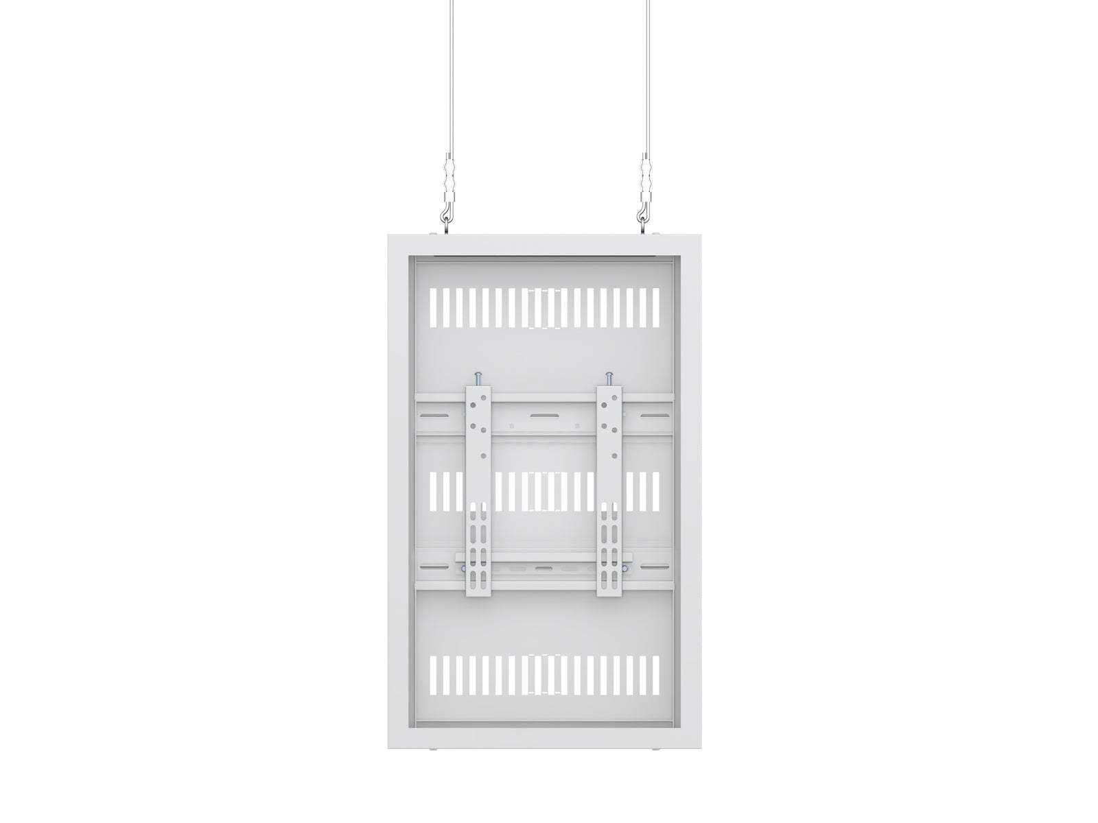 Multibrackets M Pro Series Enclosure 32" Wire Small White Signage Display Enclosures Multibrackets