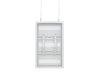 Multibrackets M Pro Series Enclosure 32" Wire Small White Signage Display Enclosures Multibrackets