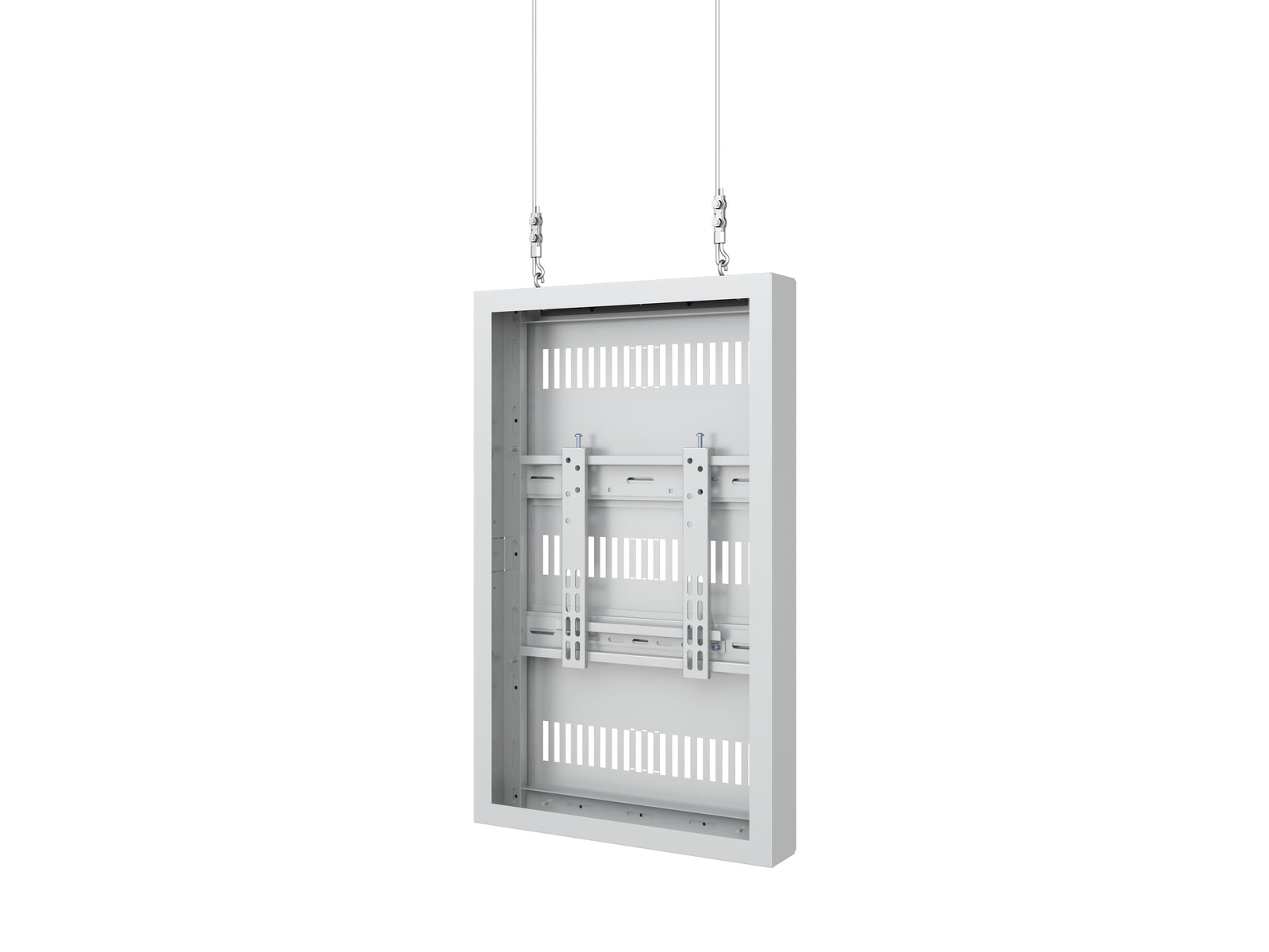 Multibrackets M Pro Series Enclosure 32" Wire Small White Signage Display Enclosures Multibrackets
