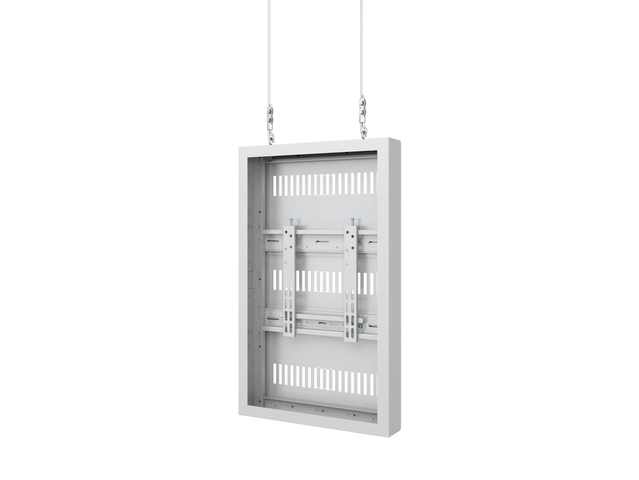 Multibrackets M Pro Series Enclosure 32" Wire Small White Signage Display Enclosures Multibrackets