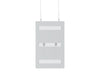 Multibrackets M Pro Series Enclosure 32" Wire Small White Signage Display Enclosures Multibrackets