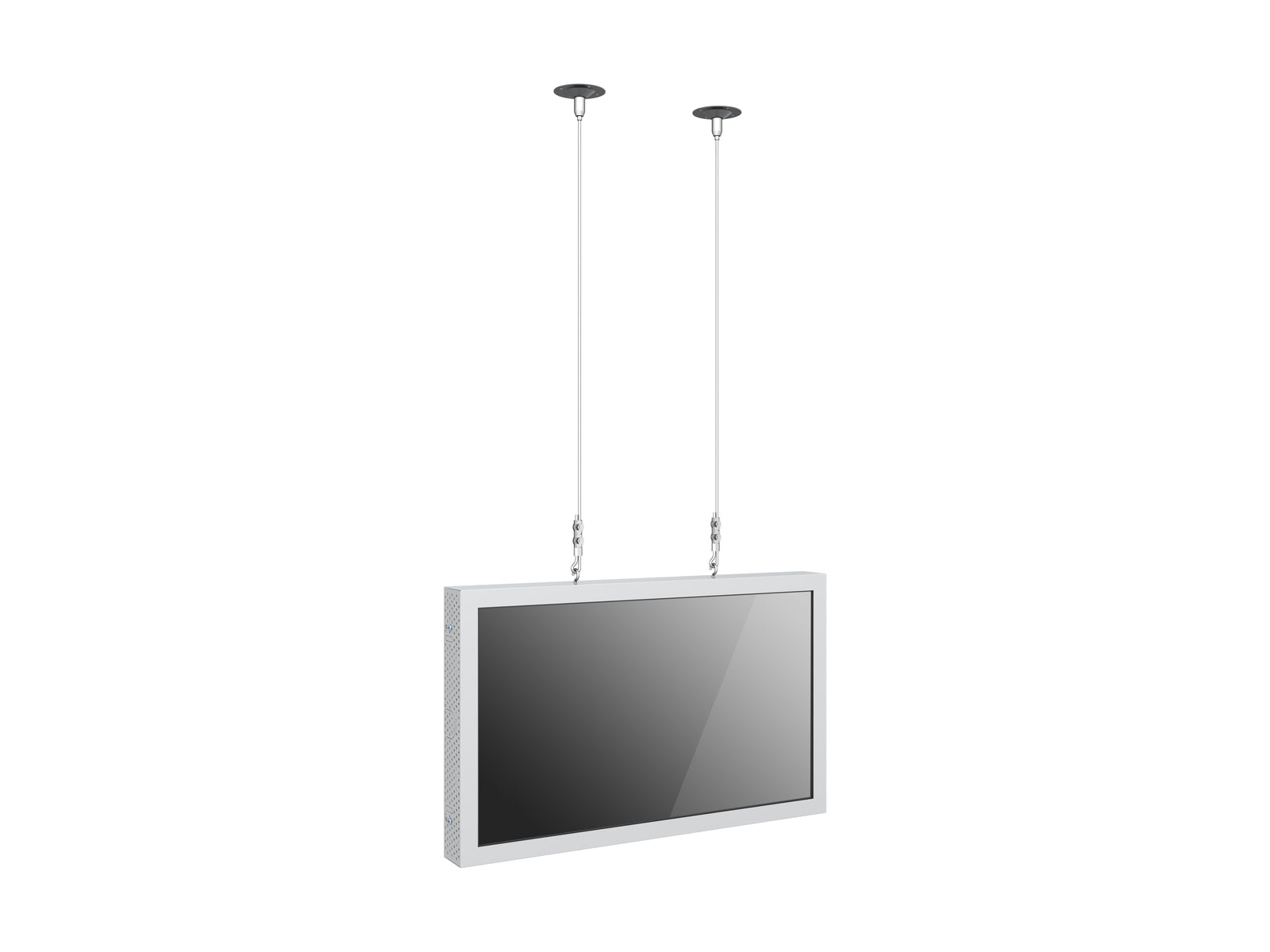 Multibrackets M Pro Series Enclosure 32" Wire Small White Signage Display Enclosures Multibrackets