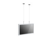Multibrackets M Pro Series Enclosure 32" Wire Small White Signage Display Enclosures Multibrackets