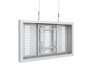 Multibrackets M Pro Series Enclosure 32" Wire Small White Signage Display Enclosures Multibrackets