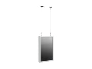 Multibrackets M Pro Series Enclosure 32" Wire Small White Signage Display Enclosures Multibrackets