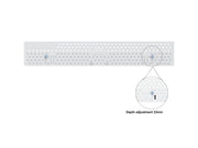 Multibrackets M Pro Series Enclosure 32" Wire Small White Signage Display Enclosures Multibrackets