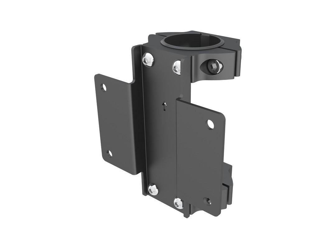 Multibrackets M Pro Series Pole Clamp Black | 7350073733668 Mounting Accessory Multibrackets