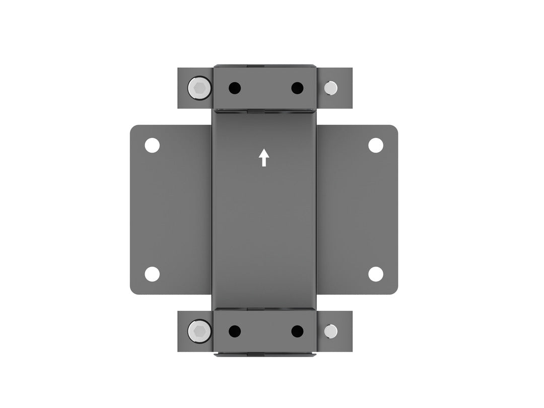 Multibrackets M Pro Series Pole Clamp Black | 7350073733668 Mounting Accessory Multibrackets