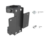 Multibrackets M Pro Series Pole Clamp Black | 7350073733668 Mounting Accessory Multibrackets