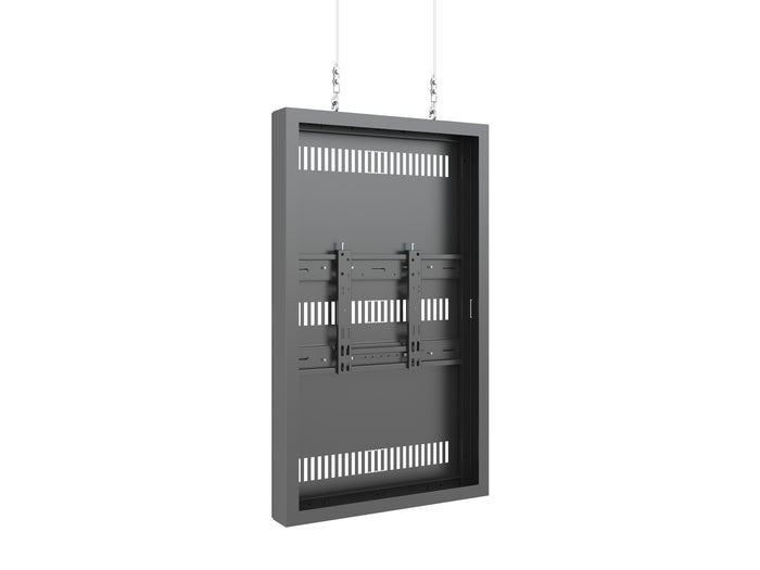 Multibrackets M Pro Series Enclosure 43" Wire Small Black Signage Display Enclosures Multibrackets