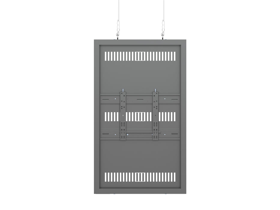 Multibrackets M Pro Series Enclosure 43" Wire Small White Signage Display Enclosures Multibrackets