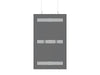 Multibrackets M Pro Series Enclosure 43" Wire Small White Signage Display Enclosures Multibrackets