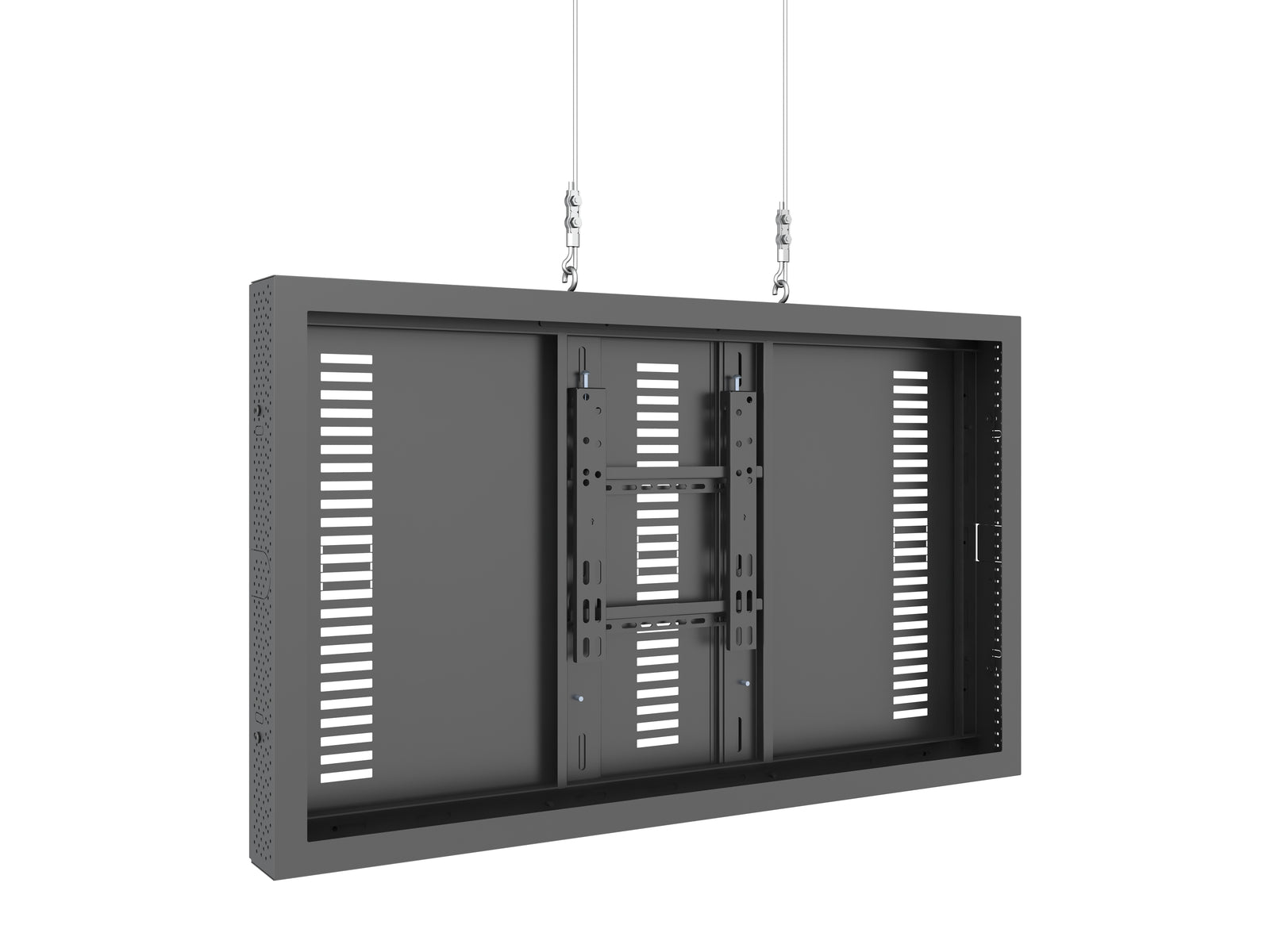 Multibrackets M Pro Series Enclosure 43" Wire Small Black Signage Display Enclosures Multibrackets