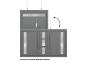 Multibrackets M Pro Series Enclosure 43" Wire Small Black Signage Display Enclosures Multibrackets