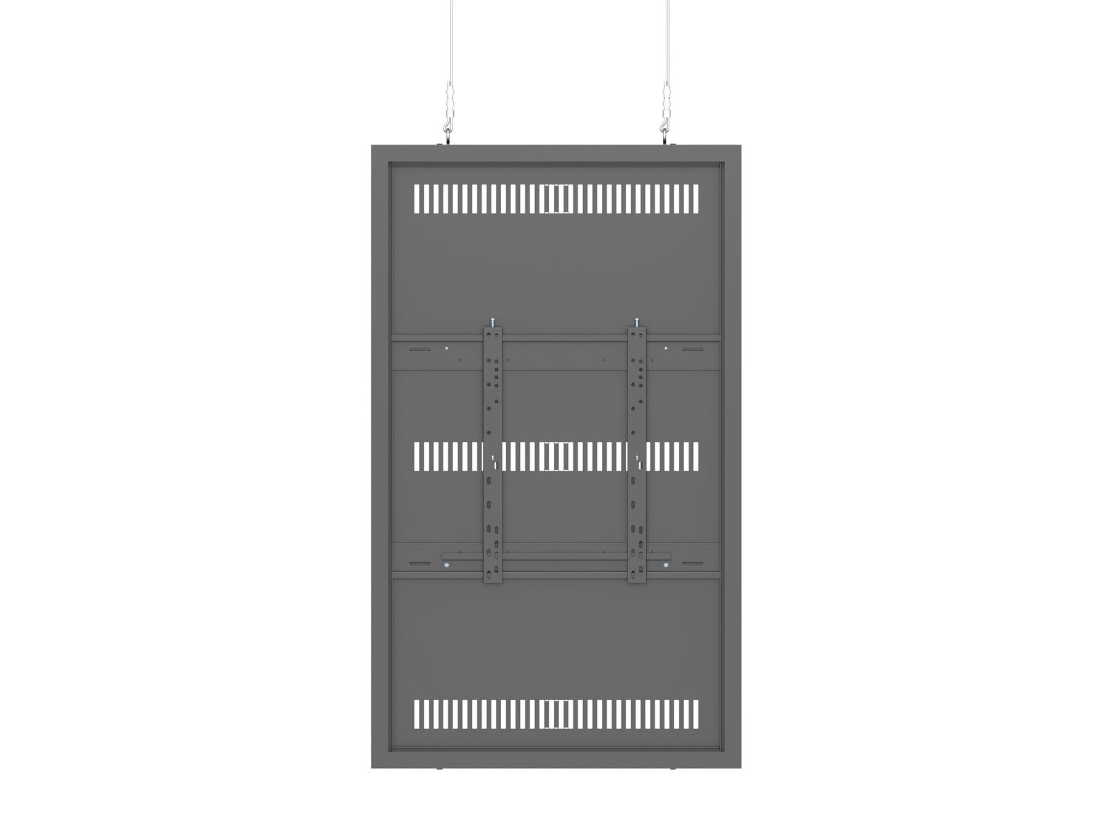 Multibrackets M Pro Series Enclosure 55" Wire Medium Black Signage Display Enclosures Multibrackets